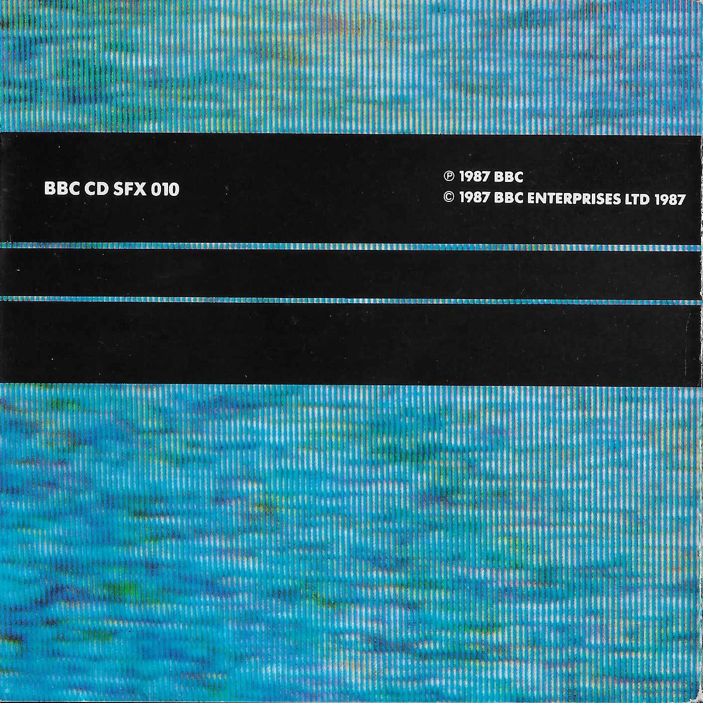 Middle of cover of BBCCD SFX010